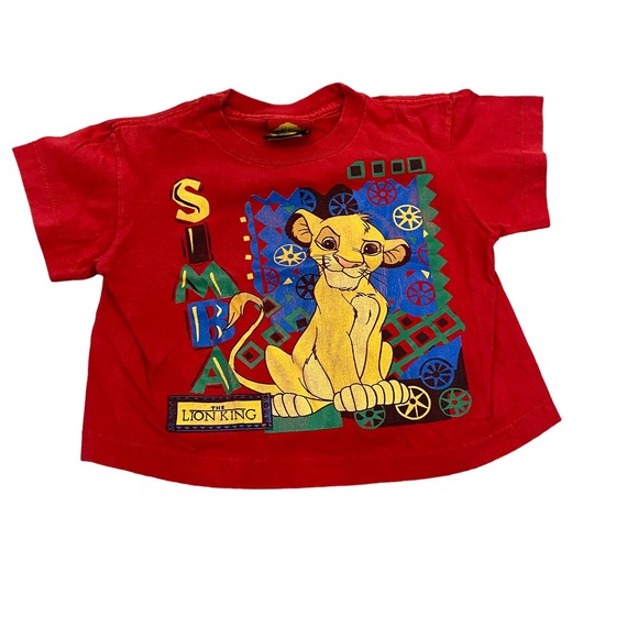 Disney Other - Vintage Disney The Lion King Single Stitch Shirt Kids Toddler 4T